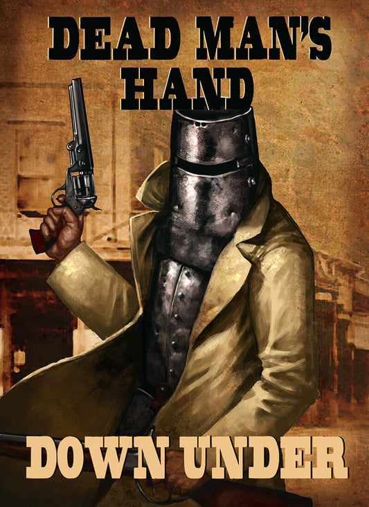 Dead Man's Hand Down Under source book (includes DMHDU card deck) by Great Escape Games