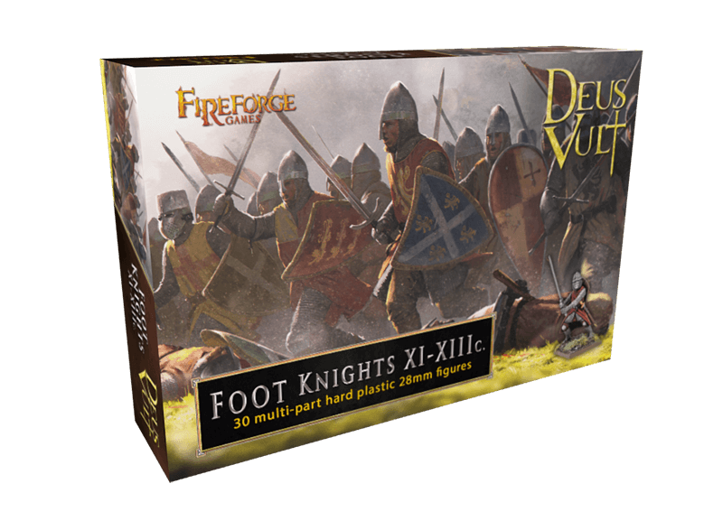 FOOT KNIGHTS XI-XIIIC Fireforge miniatures
