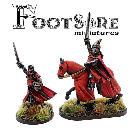 Richard the Lionheart, King of England Footsore medieval historical miniatures
