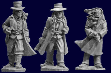 Gunmen I (Cowboys) Artizan miniatures