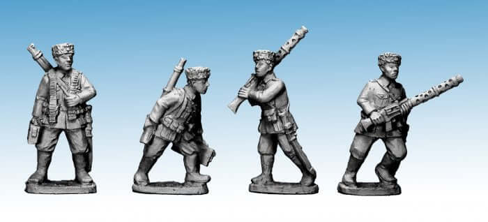 Cossack LMG Teams (German Service): Crusader Miniatures