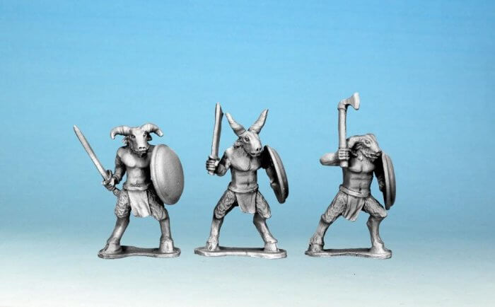 Brood Slaves with Hand Weapon & Shield: Crusader Miniatures