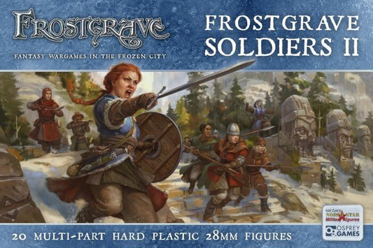 Frostgrave Soldiers II by Northstar 28mm Fantasy miniatures Great for Dungeons & Dragons
