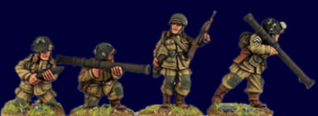 U.S. Airborne Bazooka Teams WWII Artizan miniatures