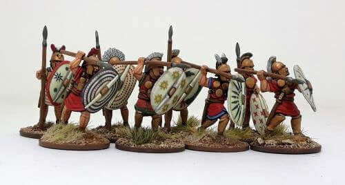 Cathaginian CONTINGENT Warriors on Foot Saga miniatures
