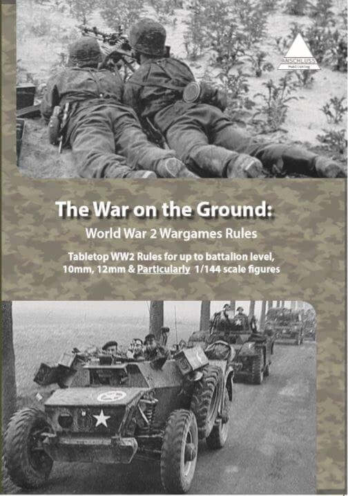 The War on the Ground paperback Rulebook