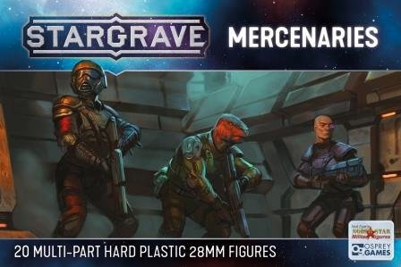 Mercenaries Stargrave Sci-fi miniatures
