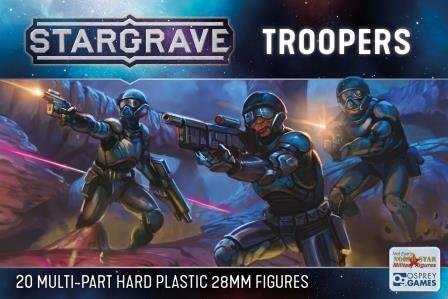 Troopers Stargrave Sci-fi miniatures
