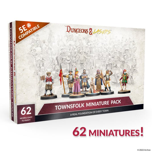 Townsfolk Miniature Pack Dungeons & Lasers