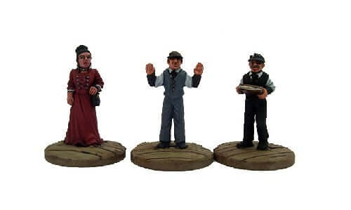 Bank Figure Set Cowboys Dead Man's Hand Great Escape Games