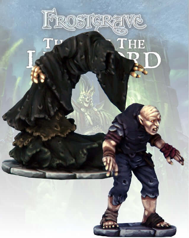 Vampire and Frost Wraith for Frostgrave by NorthStar 28mm Fantasy miniatures Great for Dungeons & Dragons