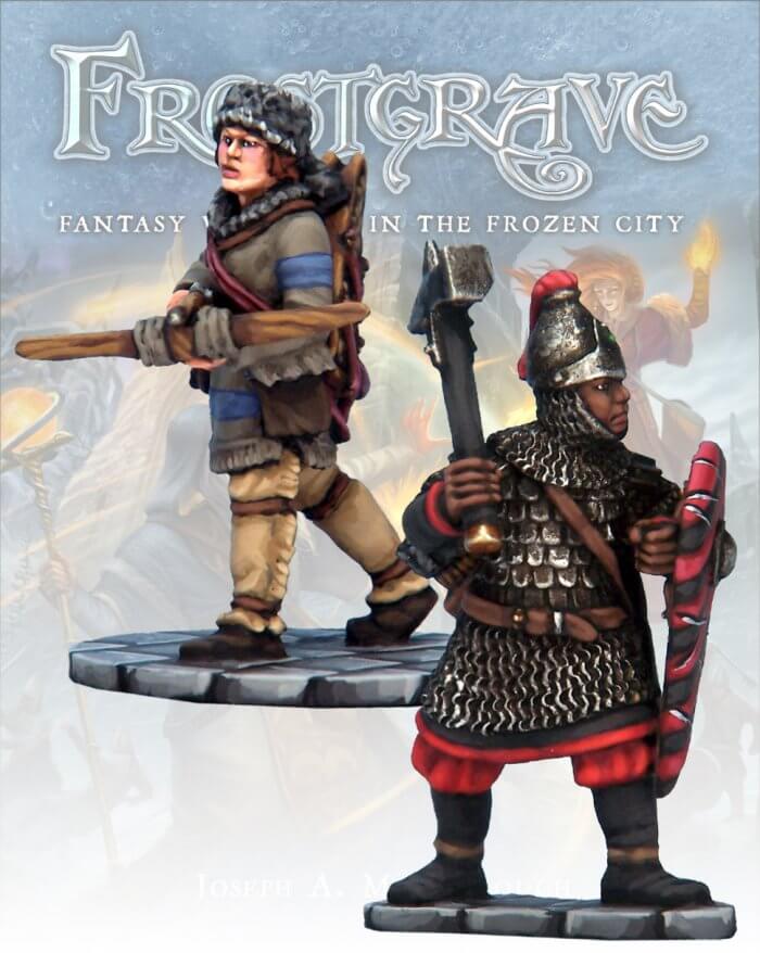 Captains I for Frostgrave by NorthStar 28mm Fantasy miniatures Great for Dungeons & Dragons