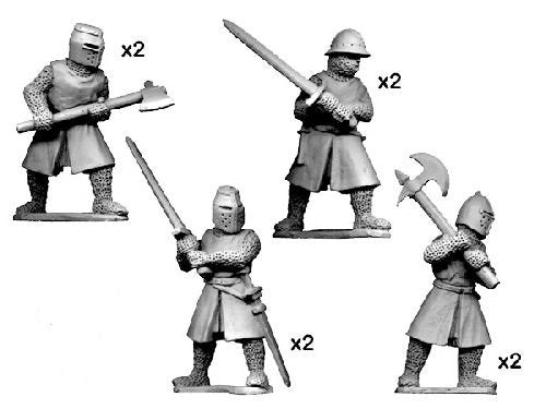 Knights with Big Weapons: Crusader Miniatures