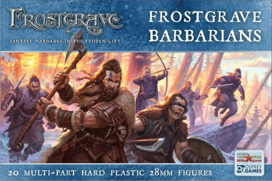 Frostgrave Barbarians by Northstar 28mm Fantasy miniatures Great for Dungeons & Dragons