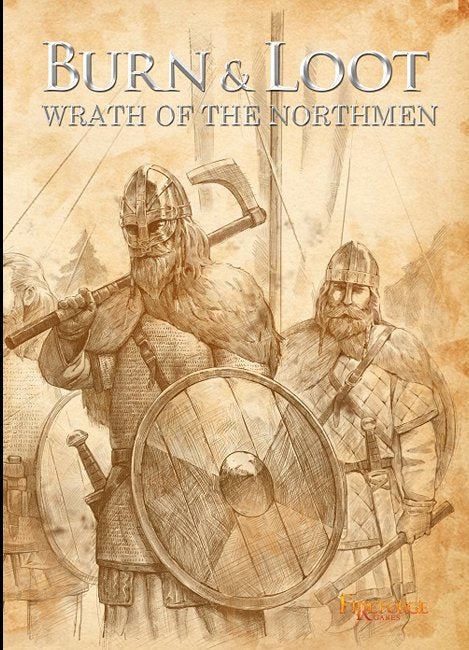Burn & Loot: Wrath Of The Northmen Paperback Book