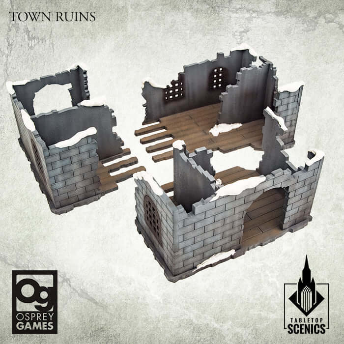 Town Ruins Frostgrave 28mm Fantasy miniatures Great for Dungeons & Dragons