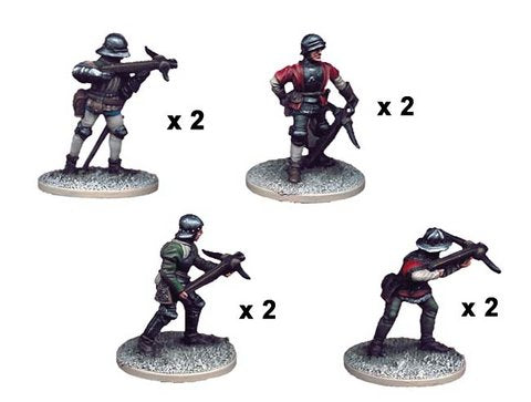 Crossbowmen: Crusader Miniatures
