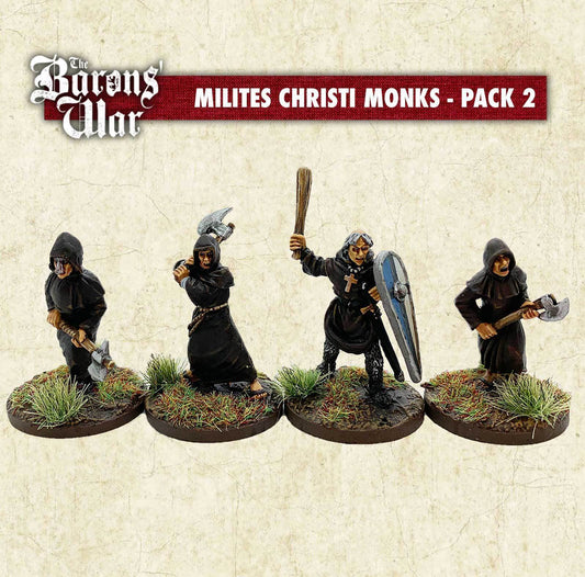 Milites Christi Monks 2 Footsore medieval historical miniatures