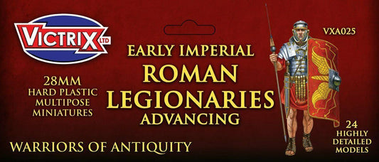 EARLY IMPERIAL ROMAN LEGIONARIES ADVANCING VICTRIX historical wargaming miniatures