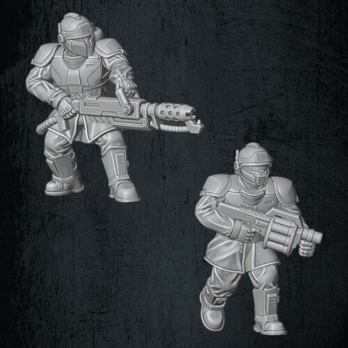 QM 3D Solarian Special Weapons Pack 1 40k Astra MilitarumStargrave Xenos Rampant 28mm Resin