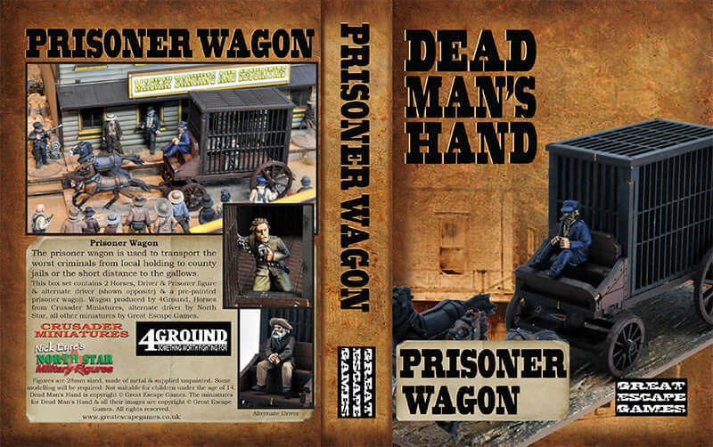 Dead Man's Hand Prisoner Wagon Set