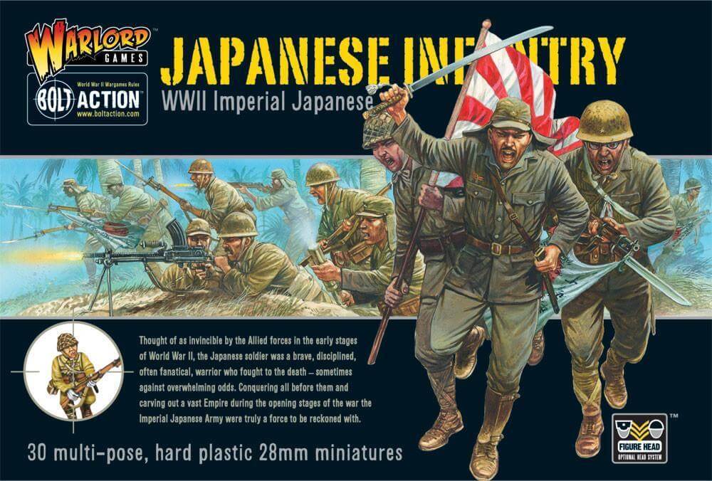 Imperial Japanese infantry plastic boxed set Bolt Action