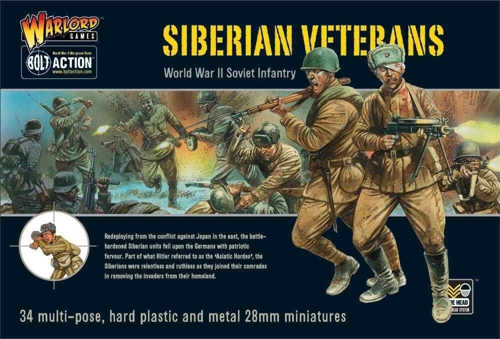 Siberian Veterans boxed set Soviet Union Bolt Action